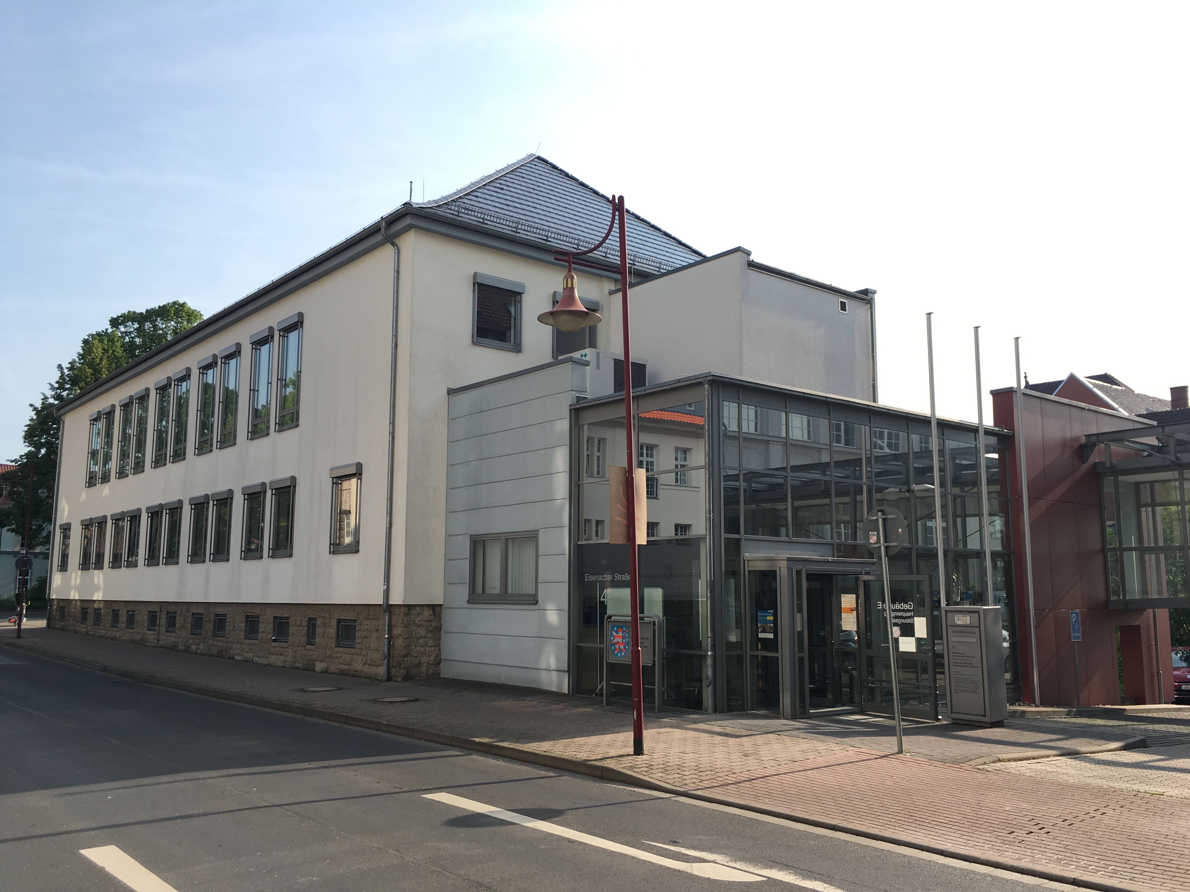 Eingang in ein Gebäude